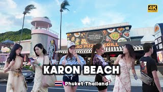 4K 🇹🇭 Walking Karon Beach During the Low Season of 2024 Phuket Thailand [upl. by Bruckner]