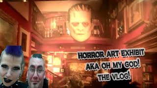 Horror Art Exhibit Vlog  Madame Absinthe [upl. by Baal992]