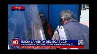 Inicia la venta del SOAT 2024 [upl. by Atalanti]