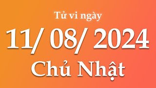 Tử Vi Ngày 11082024 Của 12 Con Giáp  Vận Lộc tử vi [upl. by Hubie48]