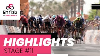 Giro dItalia 2024  Stage 11 Highlights [upl. by Sayers399]