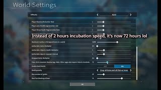 Palworld│ISSUE  Why is my Huge EGG INCUBATION SPEED at 72 HOURS  Solved  Guide 2024 [upl. by Adeuga]