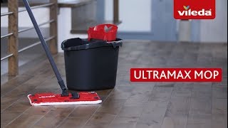 How to clean your floors with the Vileda UltraMax Mop and Bucket [upl. by Atteram582]