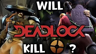 Will Deadlock Kill TF2  Valves New Hero Shooter  Moba [upl. by Inahpets518]