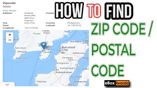 HOW TO ZIP CODE  POSTAL CODE OF YOUR LOCATION 2022 [upl. by Dittman]