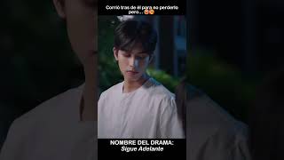 Corrió tras de él para no perderlo pero 😂🥰 cdrama seventan songweilong goahead dorama [upl. by Lekcar]