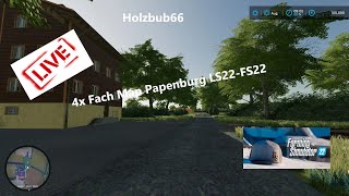 PC Live 4x Fach Map PapenburgFarming Simulator22wir zocken die mal an [upl. by Farnham]