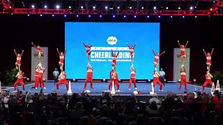 Western Kentucky Cheer UCA Nationals 2023 [upl. by Uuge351]