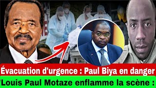 urgent  Évacuation imminente  maladie de Biya confirmée Louis Paul Motaze enflamme la scène [upl. by Sarat973]