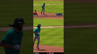 Laser beam by JP mlb baseball sports homerun mariners mlbbaseball baseballlife dingers [upl. by Donadee]