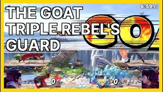 THE GOAT Triple Rebels Guard VGBootCamp  Smash Ultimate Highlights [upl. by Craggy]