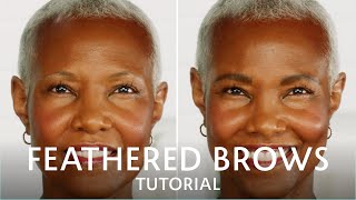 Feathery Brows Tutorial How to Fill in Sparse Eyebrows  Sephora [upl. by Eetsirhc400]