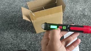 Proster Voltage Tester NonContact Voltage Tester review [upl. by Ecniv]