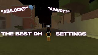 The BEST DA HOOD SETTINGS LOOKS LIKE AIMBOT [upl. by Ettenahs390]