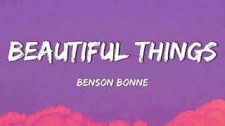 Benson Boone  Beautiful Things Lyrics [upl. by Mace]