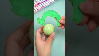 🎨✨ DIY quotDisgustquot Squishy from Inside Out 2 with Nano Tape  Easy Tutorial 🍏💚 [upl. by Hessney]