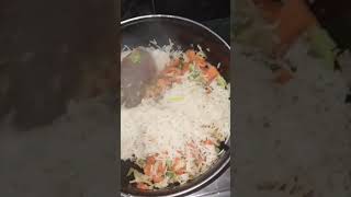 Fried Rice Recipe  Sunday cooking Vlog cooking trending minivlog sunday shortsrice challenge [upl. by Burtie]