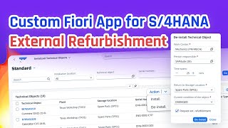 We design Fiori App for Refurbishment Process in SAP [upl. by Vaden]