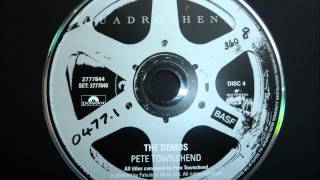 Pete Townshend amp The Who  Bell Boy Demo  Quadrophenia Directors Cut [upl. by Attenrad823]