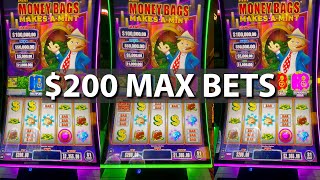 200 MAX BET💰 Mr Money Bags Makes A Mint [upl. by Ettennan]