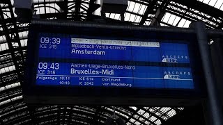 Bahnsteigansagen Blechelse Köln Hbf [upl. by Groome]