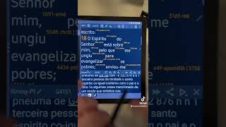 Como usar o app MyBible interlinear português  grego [upl. by Adrien]