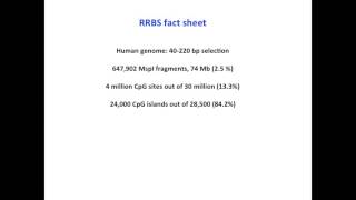 Principles of Genomewide DNA methylation analysis and RRBS Dr Aniruddha Chatterjee [upl. by Survance822]