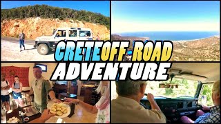 CRETE OFFROAD Adventure  Greece 4k [upl. by Anatola]