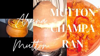 Handi muttonBihari Mutton Mutton Champaran Ahuna mutton Dhaba style make at your home [upl. by Amalberga]