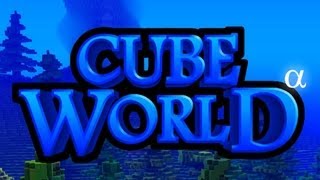 CUBE WORLD  Testando o Game [upl. by Orhtej794]