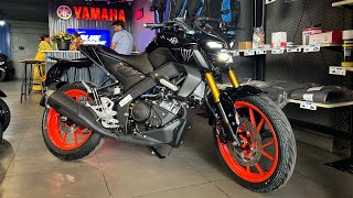 Yamaha Mt 15 2024 New Model Full Black Detailed Review  New Updates Changes Price Mileage [upl. by Burd262]