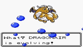 Dragonair Evolves into Dragonite in Pokemon Crystal [upl. by Malachy]