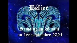 Bélier  Guidance du 26 août au 1er septembre 2024  Retour à léquilibre suite à une perterupture [upl. by Reta523]