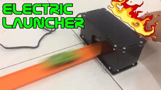 DIY Electric Hot Wheels Launcher  Simple Arduino Project [upl. by Hansen]