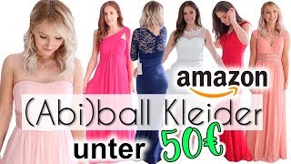 Wir testen Amazon AbiBallkleider unter 50€  Überraschendes Ergebnis TheBeauty2go [upl. by Onailimixam]