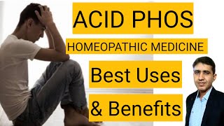 Acidum Phosphoricum Q 30 200 Homeopathic Medicine Uses and Benefits  ED  in Hindi [upl. by Gertie296]