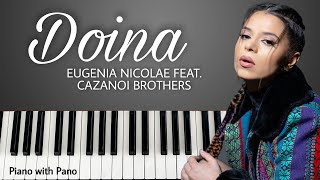 Eugenia Nicolae feat Cazanoi Brothers  DOINA  Selecția Națională Romania  PIANO  Eurovision 2022 [upl. by Ella352]