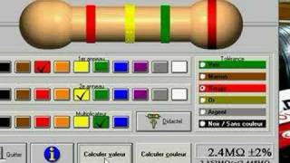 Tutorial programa de cálculo de resistores [upl. by Strage599]