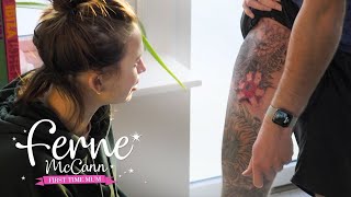 Lorri Surprises Ferne By Getting Her Name Tattooed On His BUM 😱  Ferne McCann First Time Mum [upl. by Nnaeirb]