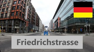 Berlin Friedrichstraße  Walking Street [upl. by Ahsimak658]