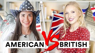 BRITISH vs AMERICAN ENGLISH  Accent amp Vocabulary Comparison [upl. by Yarezed]