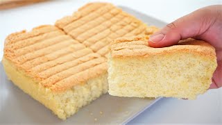 3 Ingredients SPONGE CAKE [upl. by Ware167]