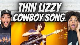 FANTASTIC FIRST TIME HEARING Thin Lizzy  Cowboy Song REACTION [upl. by Harelda386]