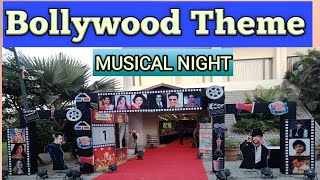 Bollywood Night theme party ideas and decoration Musical night Creative Apurva Jain Anchoring [upl. by Rekrap]