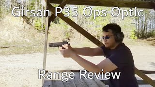 Girsan MC P35 Ops Optic Range Review Optics Ready Browning Hi Power clone [upl. by Atilamrac]