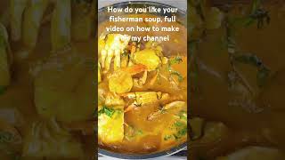 How to cook the best fisherman soupfood fishermansoup [upl. by Pare]