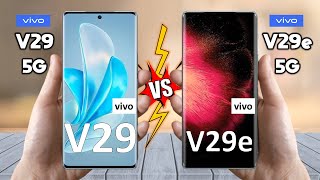 Vivo V29 Vs Vivo V29e  Full Comparison 2023 🔥 Techvs [upl. by Llenej]