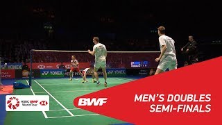 MD  GIDEONSUKAMULJO INA 1 vs CONRADPETERSENKOLDING DEN 6  BWF 2018 [upl. by Efi]