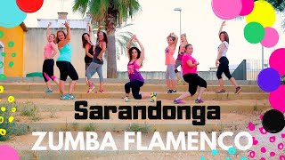 💃🏻FLAMENCO zumba  SARANDONGA de LOLITA  Rocio Sens [upl. by Nolla532]