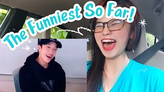 Stays Flirting BANG CHAN on VLive for 6 minutes straight REACTION [upl. by Arabel]